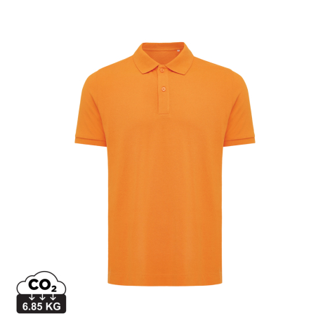Polo publicitaire unisexe en coton recyclé 220g Iqoniq Yosemite