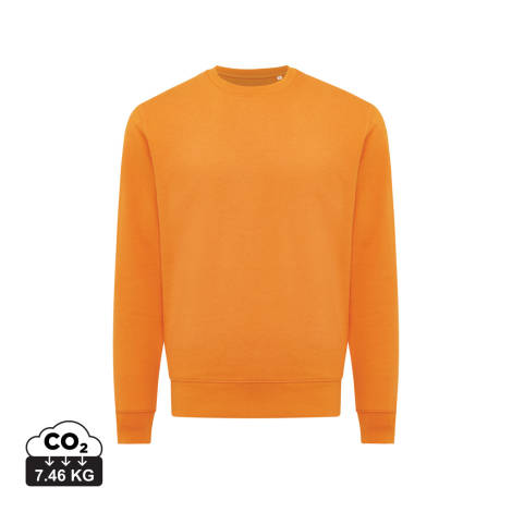 Sweater publicitaire unisexe à col rond coton bio Etosha Iqoniq