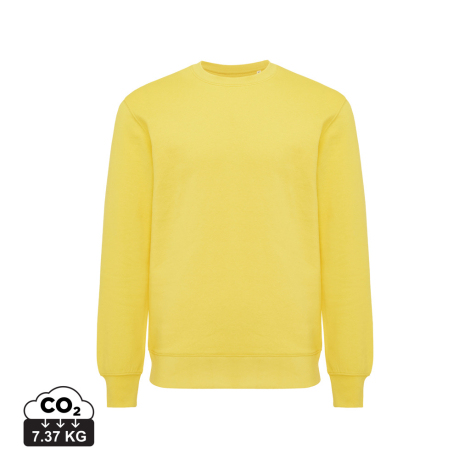 Sweater publicitaire unisexe à col rond coton bio Etosha Iqoniq