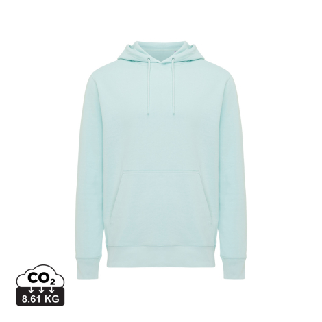 Sweat à capuche unisexe promotionnel coton bio Rila Iqoniq