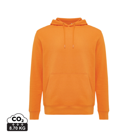Sweat à capuche unisexe promotionnel coton bio Rila Iqoniq