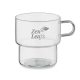 Tasse en verre 300 ml personnalisable Boromug