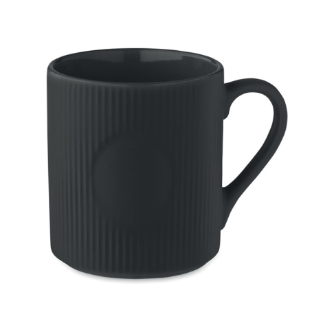 Tasse publicitaire céramique striée 340 ml Ribmug