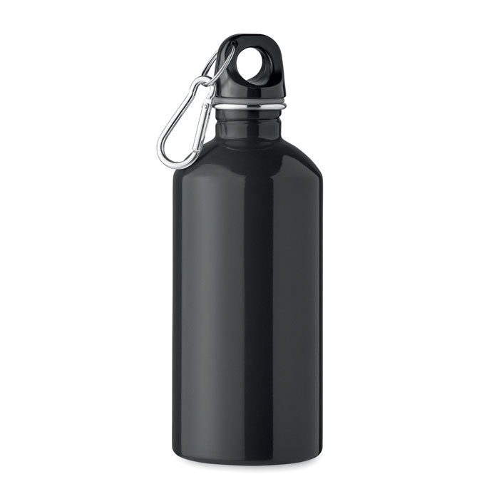 Bouteille inox recyclé à personnaliser 500ml REMID MOSS Noir