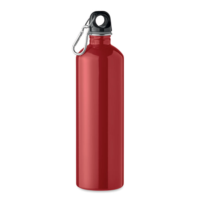 Bouteille publicitaire en inox recyclé 750ml REBIG MOSS Rouge