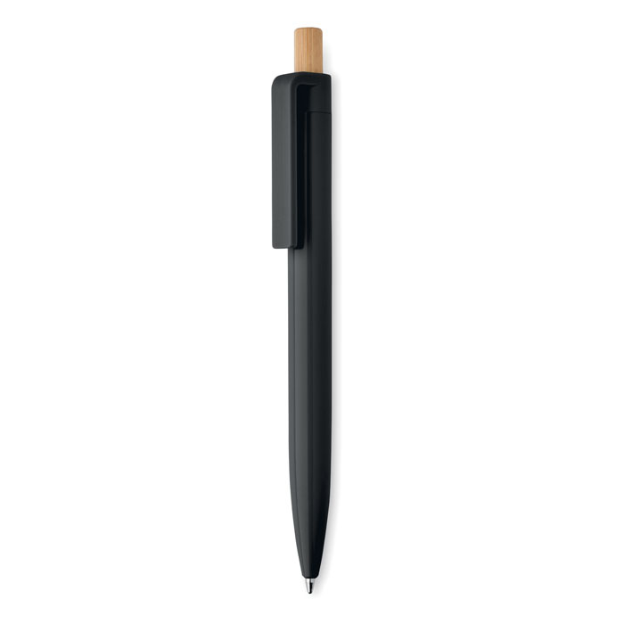 Stylo à bille promotionnel en ABS recyclé Penu Noir
