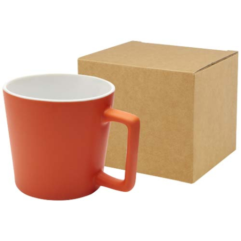 Tasse céramique fini mat personnalisée 370 ml CALI