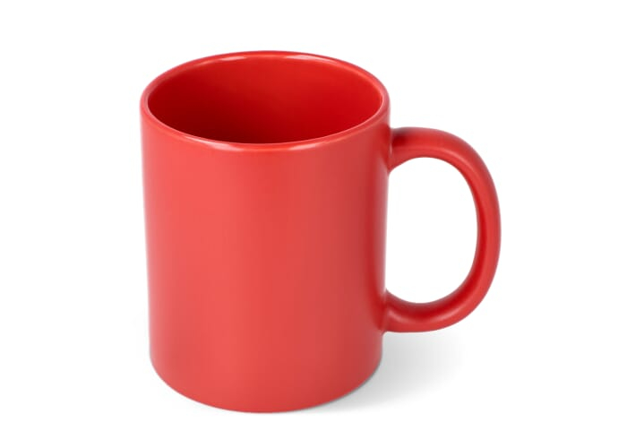 Mug promotionnel 300 ml Oslo Couleur Rouge