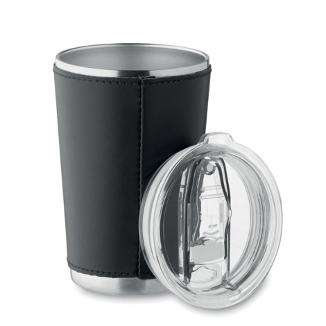 Gobelet promotionnel cuir double paroi 350ml TUMLADO