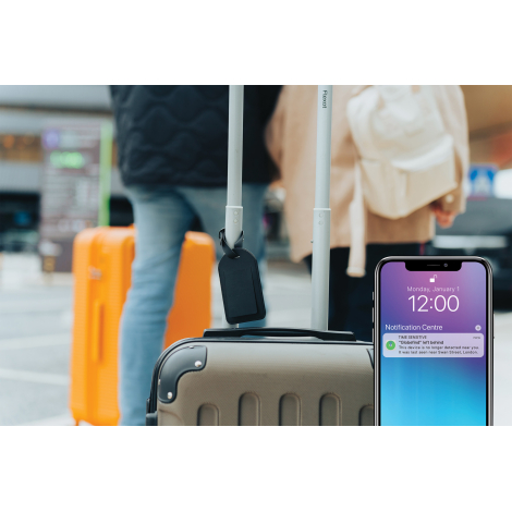 Étiquette à bagage géolocalisable à personnaliser