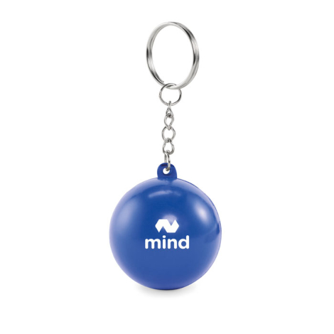 Porte-clés boule anti-stress personnalisable CIRKELY