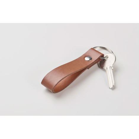 Porte-clés à boucle en PU personnalisé STROKEY