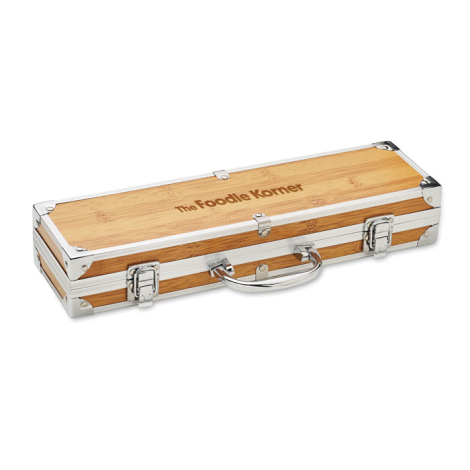 Ustensiles BBQ personnalisés en acier inox TOOLDERA