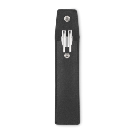 Etui à crayons personnalisable en feutre rPET CENCIL