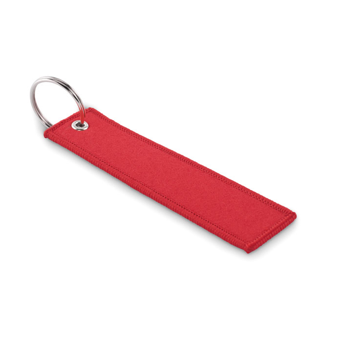 Porte clés promotionnel Key tag TAKEOFF Rouge