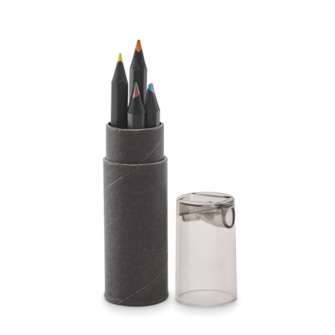 6 crayons de couleur personnalisés NEGRO