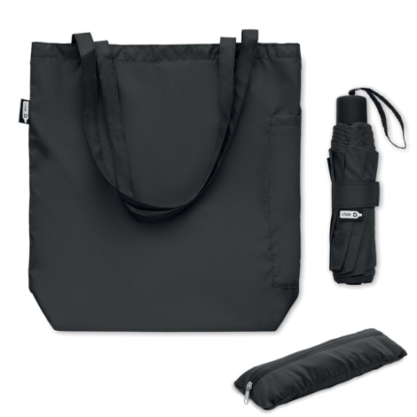 Parapluie personnalisable 21'' et Tote bag SEATTLE