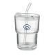 Gobelet personnalisé verre et paille 400ml SIP