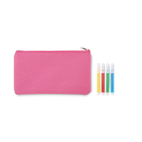 Trousse publicitaire à colorier avec feutres KIDDO