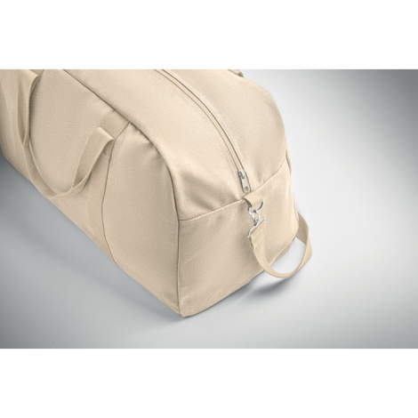 Sac de voyage personnalisable coton recyclé 450g DUFFAS