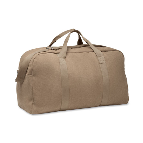 Sac de voyage publicitaire coton recyclé 450g DUFFAS COLOUR