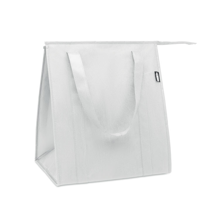 Sac isotherme intissé personnalisable rPET WOOLER Blanc