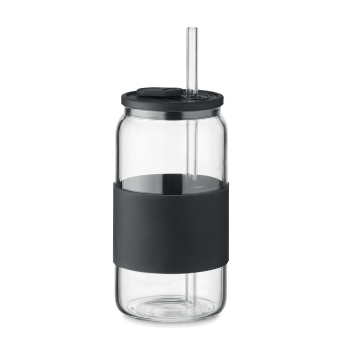 Gobelet promotionnel en verre 550ml BOROSIP Noir
