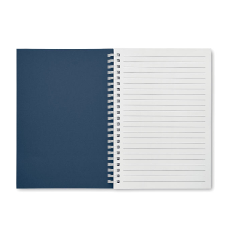Cahier personnalisé A5 en carton recyclé RECARNOTE