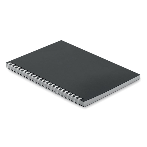 Cahier personnalisé A5 en carton recyclé RECARNOTE