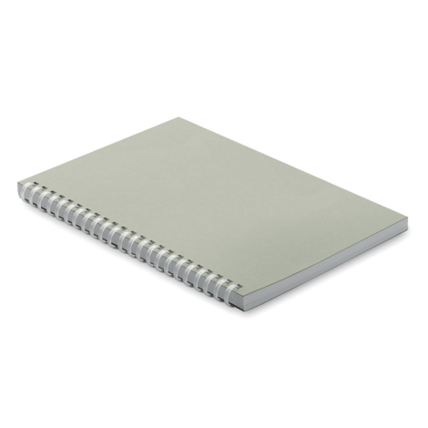 Cahier personnalisé A5 en carton recyclé RECARNOTE