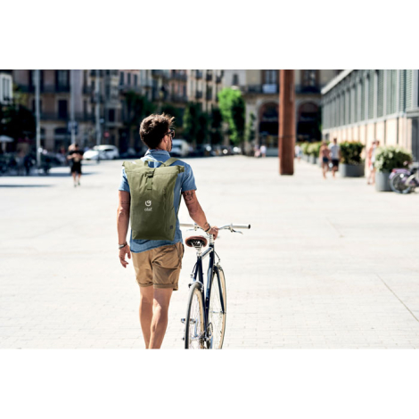 Sac à dos promotionnel enroulable coton recyclé 390 gr/m² KAMET