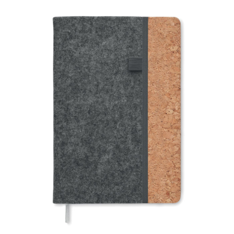 Carnet A5 personnalisable en liège et rPET CORKBOOK