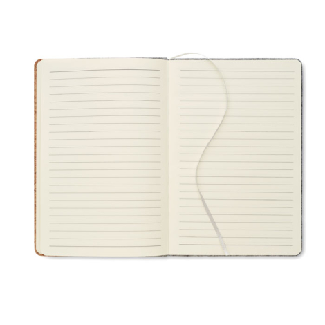 Carnet A5 personnalisable en liège et rPET CORKBOOK