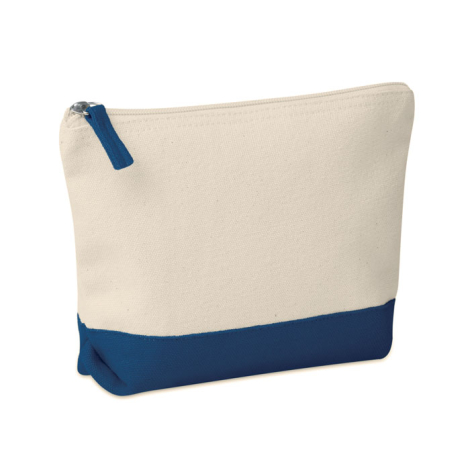 Trousse personnalisable en coton bicolore 340g 