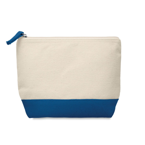 Trousse personnalisable en coton bicolore 340g 