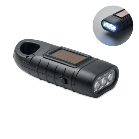 Torche solaire et dynamo à personnaliser SLUZ