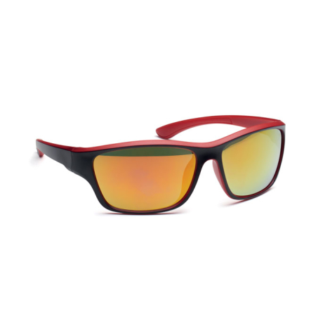 Lunettes de sport publicitaires verres miroir UV400 YUMA