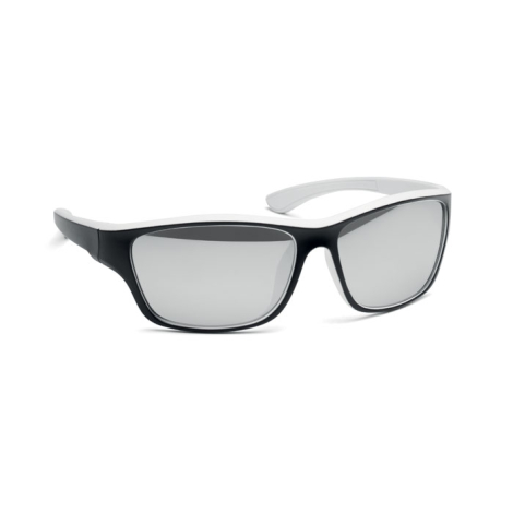 Lunettes de sport publicitaires verres miroir UV400 YUMA