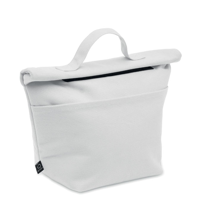 Sac isotherme publicitaire recyclé RECOBA COLOUR Blanc