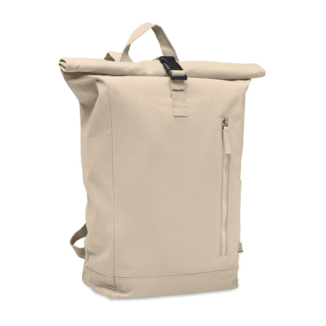Sac à dos promotionnel enroulable coton recyclé 390 gr/m² KAMET