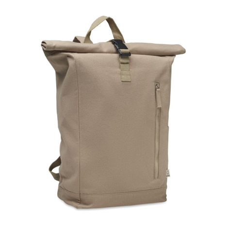 Sac à dos promotionnel enroulable coton recyclé 390 gr/m² KAMET