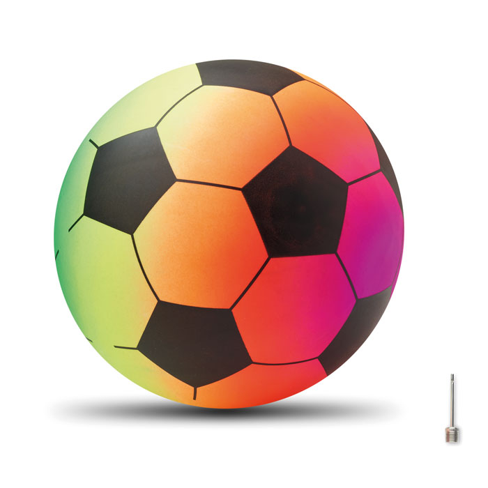 Ballon de plage publicitaire gonflable PVC RAINBALL Multicolore