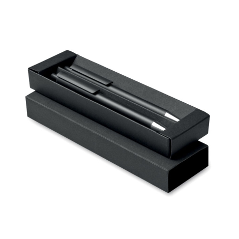 Set de stylos personnalisable en alu recyclé ORWELL