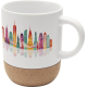 Mug céramique et liège personnalisable 300ml Billie