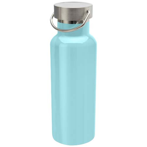 Bouteille 500ml inox RCS personnalisable Thor Turquoise