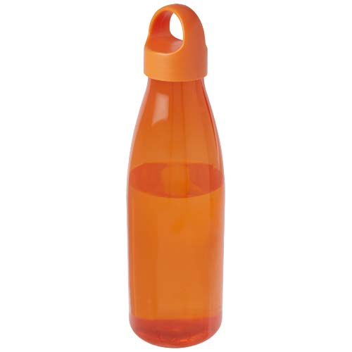 Bouteille publicitaire 800ml en plastique recyclé Bergen Orange