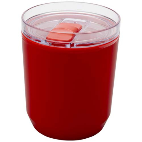 Gobelet publicitaire double paroi plastique recyclé 180ml Hudson