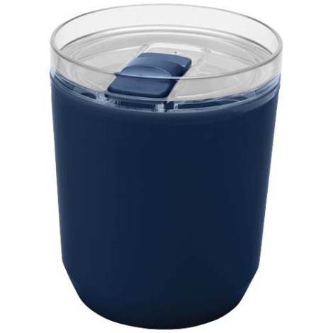 Gobelet publicitaire double paroi plastique recyclé 180ml Hudson
