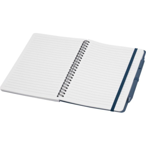 Carnet recyclé publicitaire A5 avec stylo Thalaasa