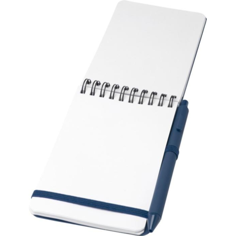 Carnet personnalisé A6 recyclé avec stylo Thalaasa